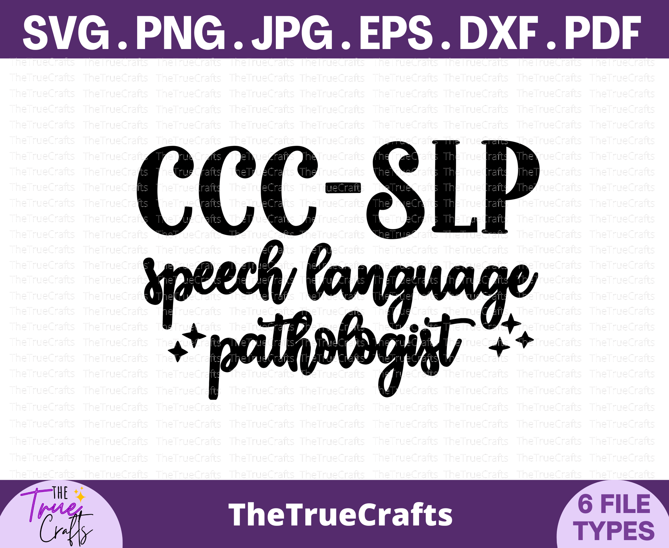 CCC – SLP SVG – TheTrueCrafts